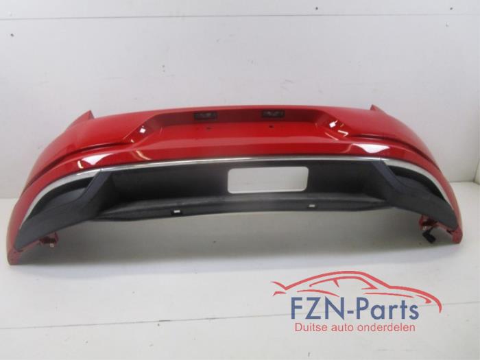 VW Golf 7 Facelift Achterbumper Chrome LY3D