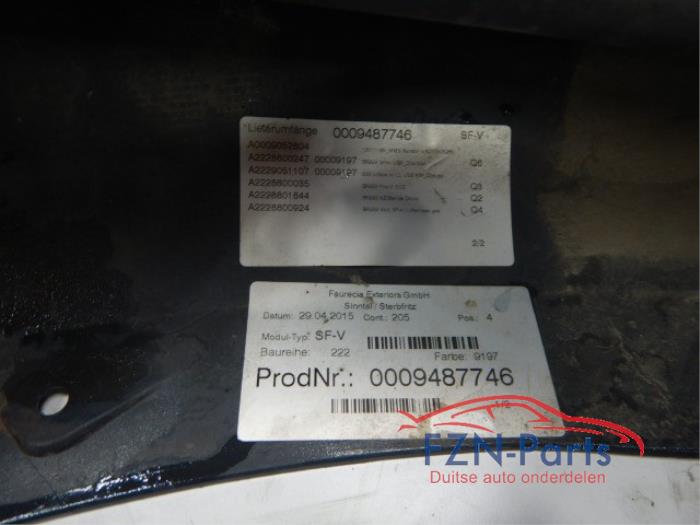 Voorbumper Mercedes S-Klasse (22721795)