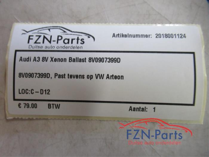 Audi A3 8V Xenon Ballast
