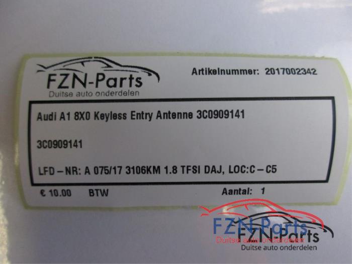 Keyless entry antenne Audi A1 (22735212)