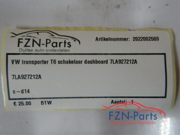 Schakelaar (diversen) Volkswagen Transporter (22741479)