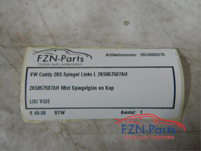 VW Caddy 2K5 Spiegel Links