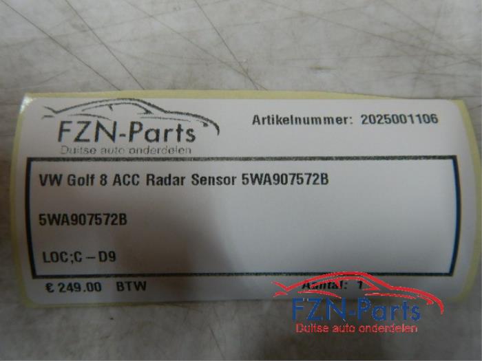 Radar sensor Volkswagen Golf (22745549)