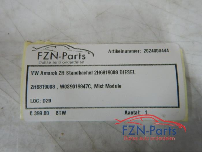 Standkachel Volkswagen Amarok (22730742)