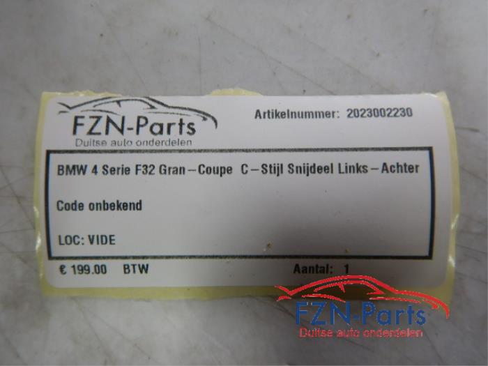 Snijdeel achter BMW 4-Serie (22742090)