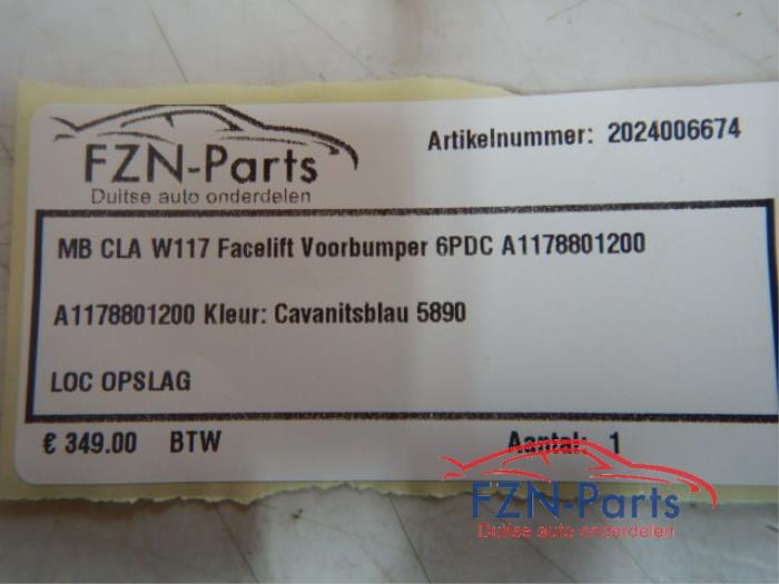Voorbumper Mercedes CLA (22722356)