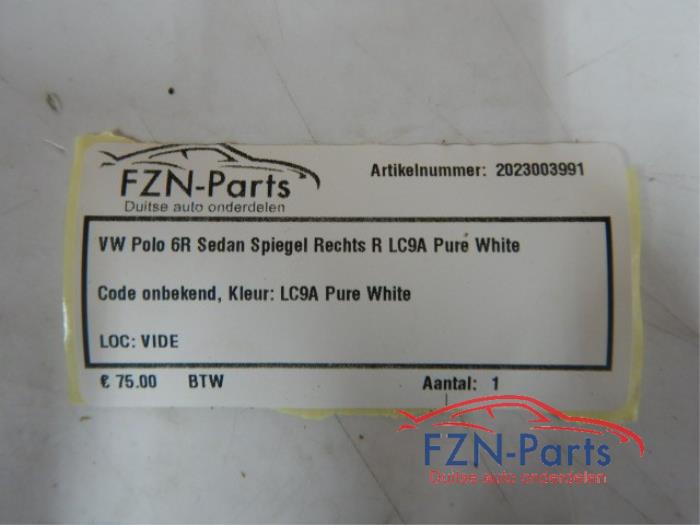 Buitenspiegel rechts Volkswagen Polo (22724985)
