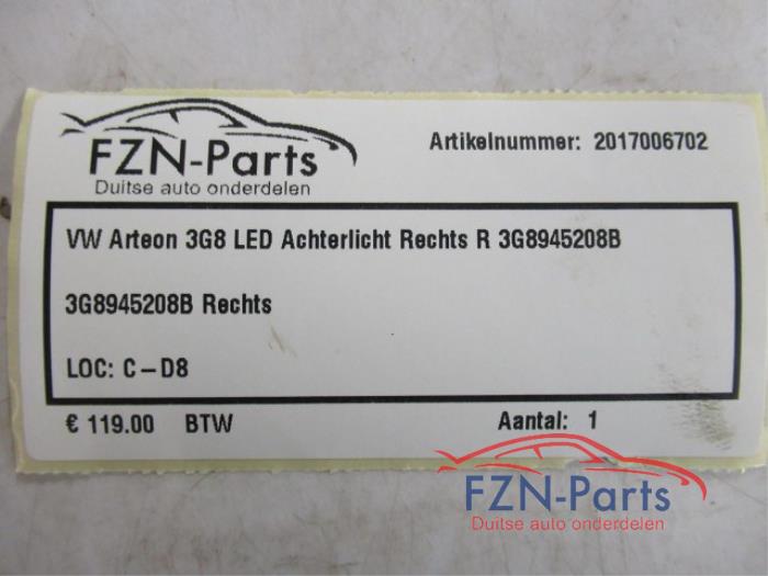 VW Arteon 3G8 LED Achterlicht Rechts