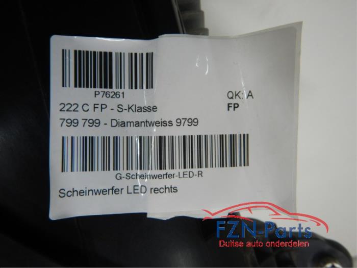 Mercedes-Benz S-Klasse W222 Intelligent ILS Koplamp Rechts