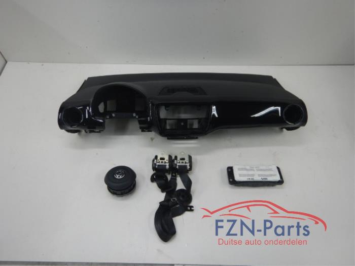 VW UP! Airbagset airbag dashboard Dashboard licht beschadigdStuurairbagBijrijdersairbag2x gordel oude gordels retour banden niet snijden Gordels los pakkenAirbag airbags set compleet