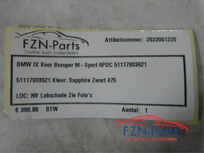 Voorbumper BMW IX (22720869)