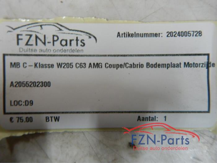 Beschermplaat bodem Mercedes C-Klasse (22742949)