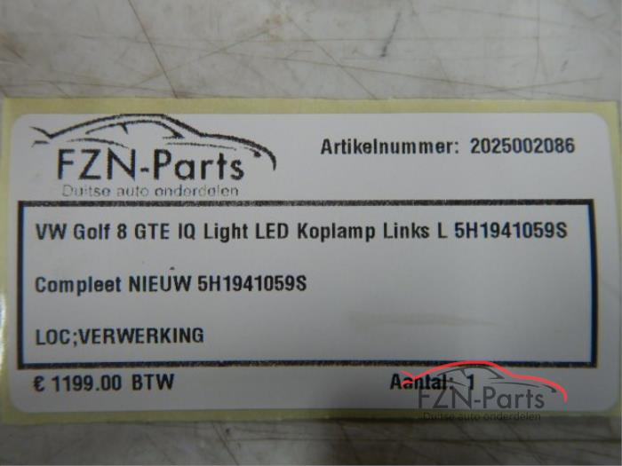 Koplamp links Volkswagen Golf (22721488)
