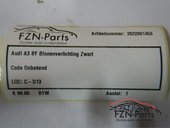 Binnenverlichting voor Audi A1 (22740038)