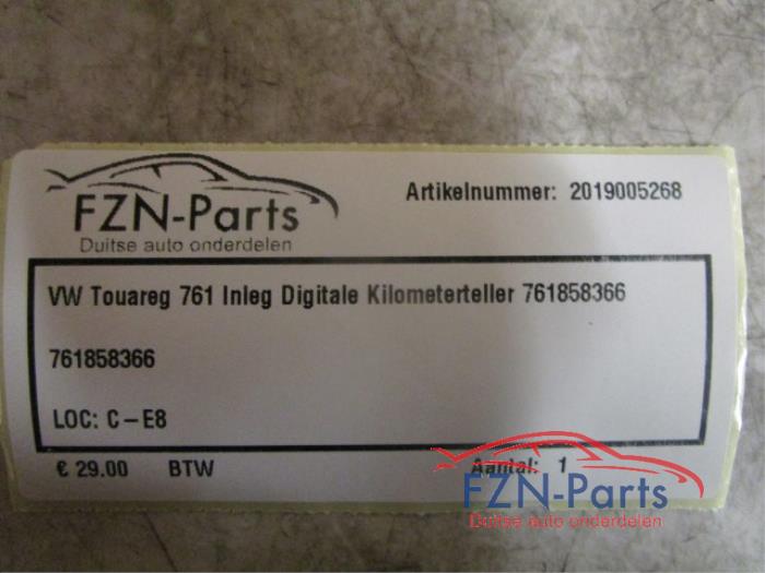 Dashboard deel Volkswagen Touareg (22741844)