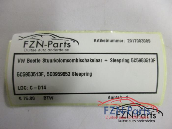 VW Beetle Stuurkolomcombischakelaar + Sleepring