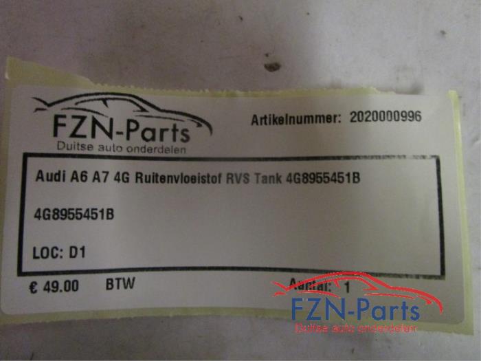 Ruitensproeiertank voor Audi A7 (22742815)
