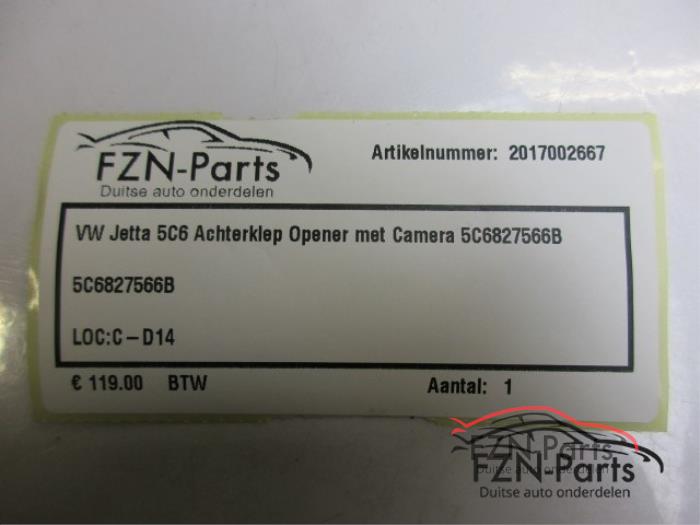 Achteruitrij Camera Volkswagen Jetta (22744887)
