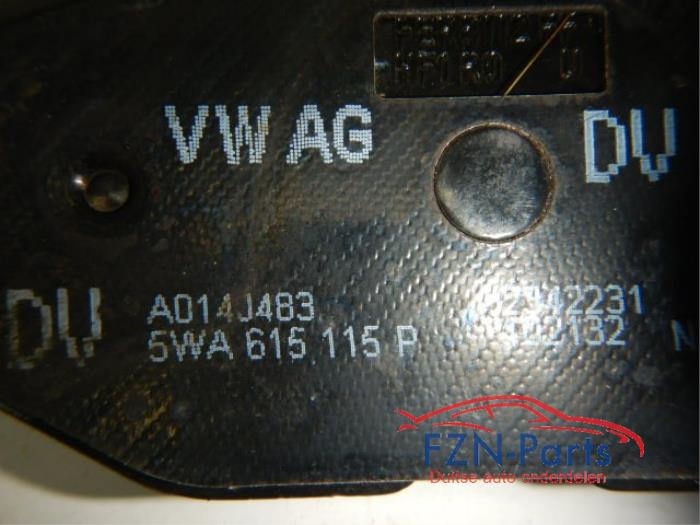 Remblok voor Volkswagen Golf (22743565)