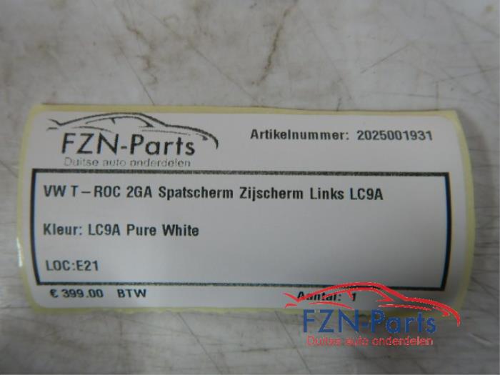 Scherm links-voor Volkswagen T-Roc (22724189)