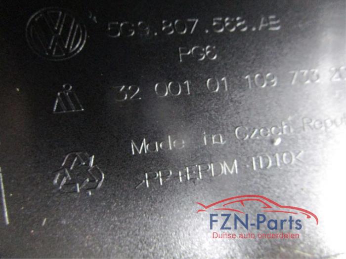 VW Golf 7 Facelift Variant R-Line Diffuser Onderlip Achterbumper