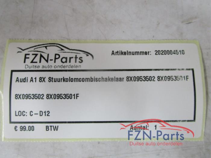 Combischakelaar Stuurkolom Audi A1 (22733330)