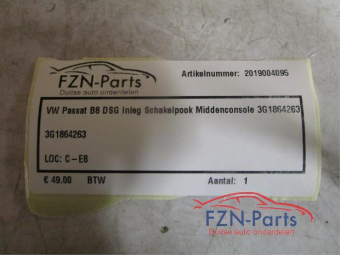 VW Passat B8 DSG Inleg Schakelpook Middenconsole