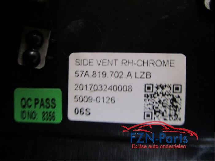Luchtrooster Dashboard Skoda Karoq (22735884)