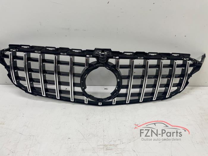 Mercedes C-Klasse W205 Facelift Panamericana Grille Chrome CAM