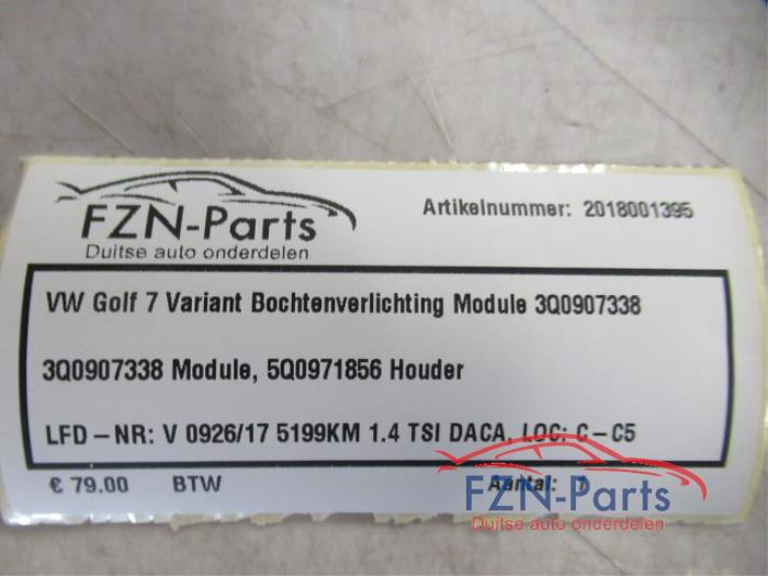 VW Golf 7 Variant Gateway Module