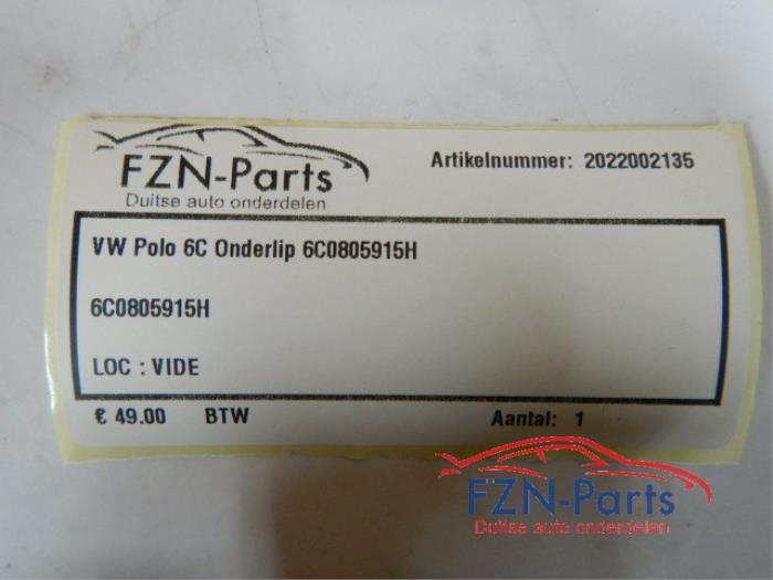 Diffuser achterbumper Volkswagen Polo (22739282)