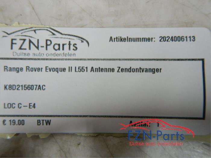 Range Rover Evoque II L551 Antenne Zendontvanger