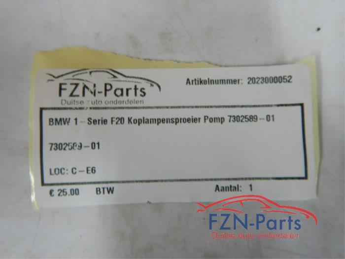 Pomp koplampsproeier BMW 1-Serie (22742472)