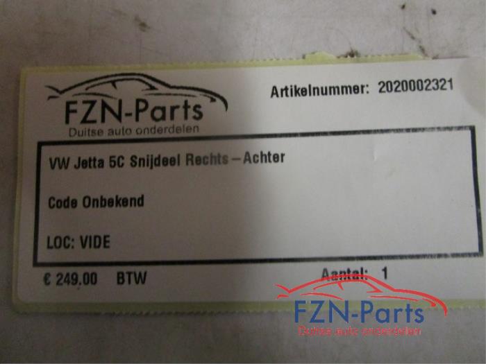 Snijdeel achter Volkswagen Jetta (22744767)