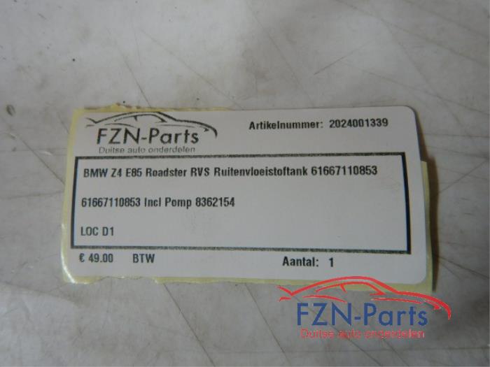 Ruitensproeiertank voor BMW Z4 (22745325)