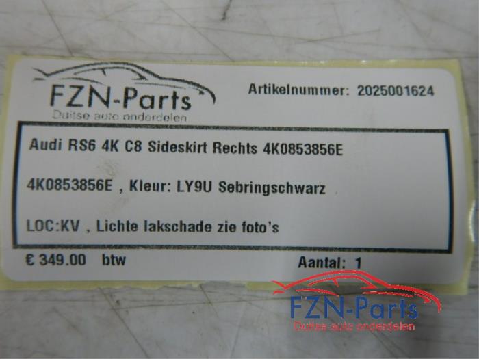 Zijskirt rechts Audi A6 (22727816)