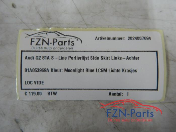 Zijskirt links Audi Q2 (22727543)