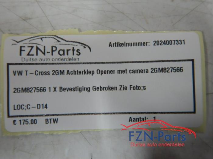 Achteruitrij Camera Volkswagen T-Cross (22727101)