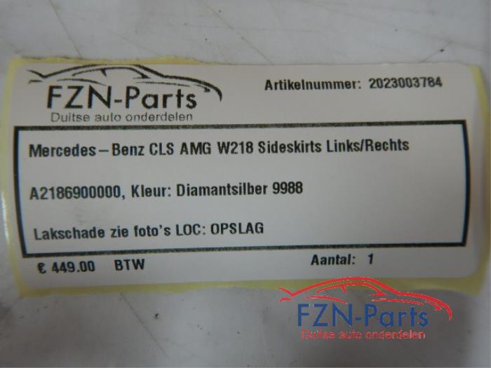 Zijskirtset links+rechts Mercedes CLS-Klasse (22727683)