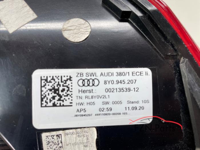 Achterlicht links Audi A3 (22927820)