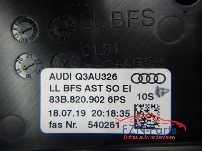 Luchtrooster Dashboard Audi Q3 (22735831)