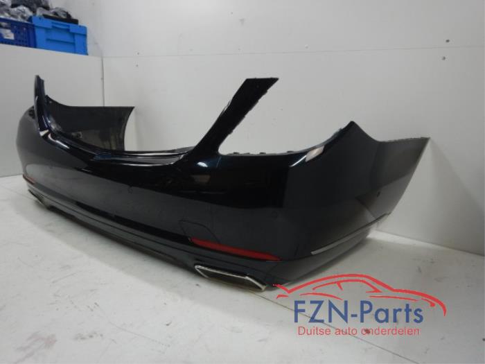 Mercedes-Benz S-Klasse W222 Achterbumper 6PDC Kleur: Obsidian Black
