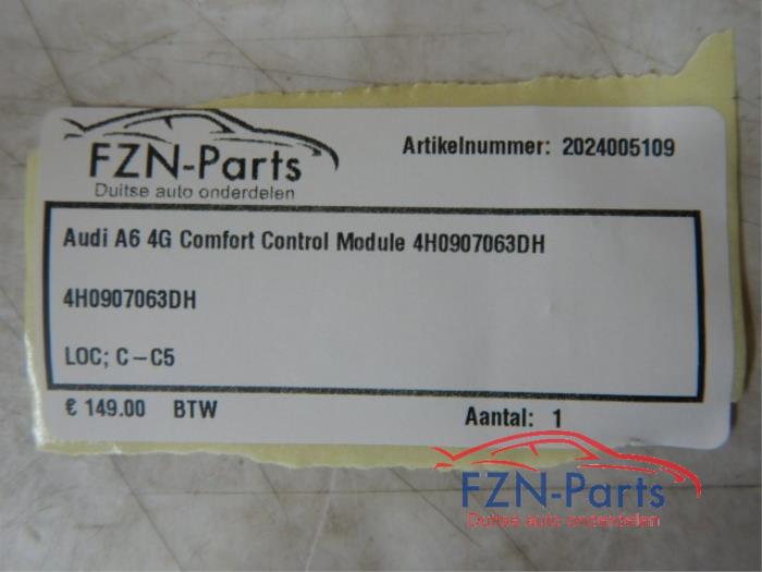 Audi A6 4G Comfort Controle Module