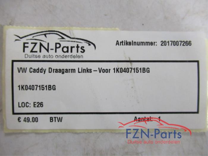VW Caddy Draagarm Links-Voor