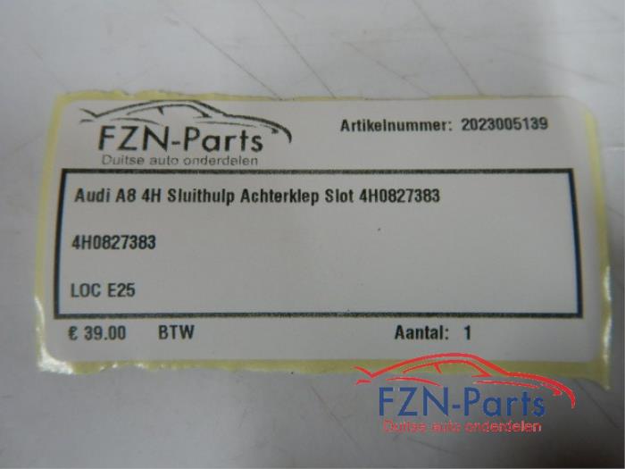 Achterklep motor Audi A8 (22739451)