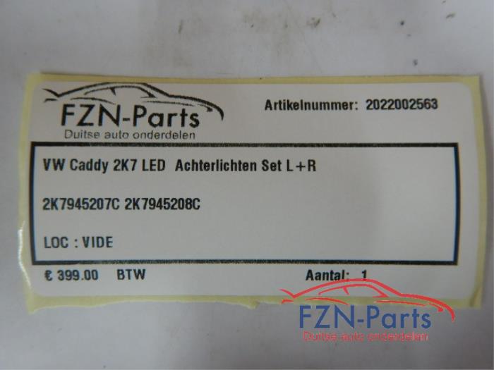 VW Caddy 2K7 LED Achterlichten Set L+R