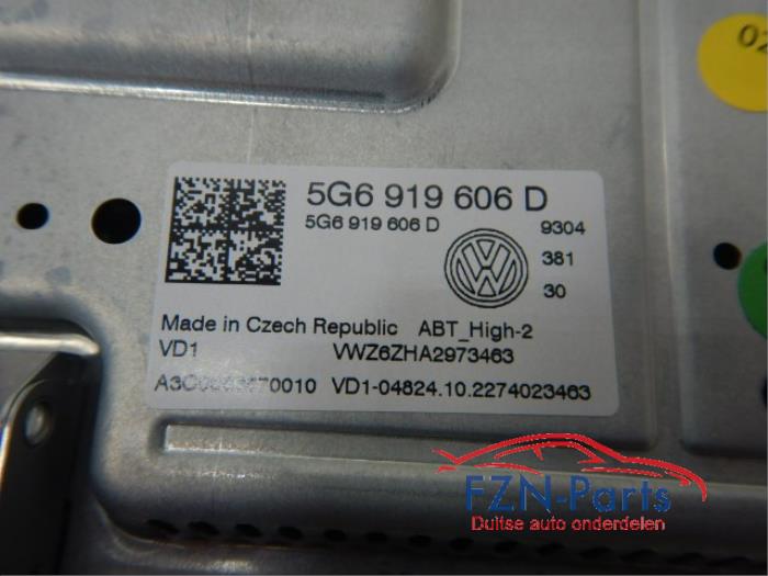 VW Golf 7 Facelift Navigatie Display Discovery Media 5G