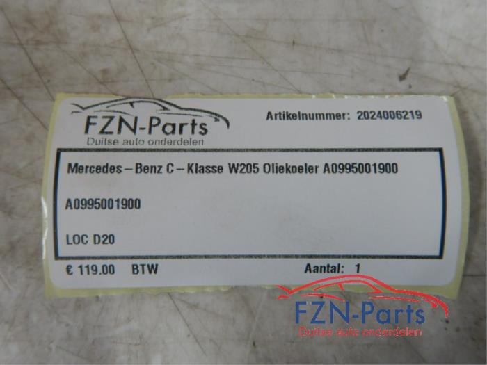 Oliekoeler Mercedes C-Klasse (22738746)