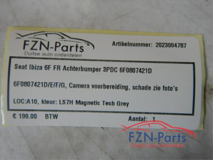 Seat Ibiza 6F FR Achterbumper 3PDC
