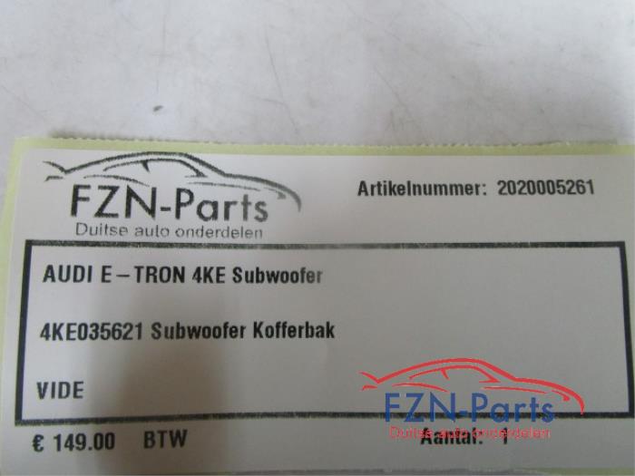 Subwoofer Audi E-Tron (22745696)